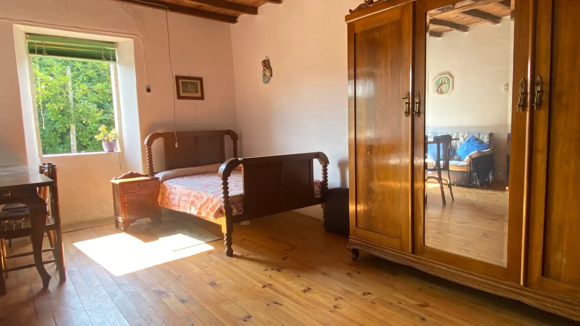 Bedroom of Houses for sale in Abadín  with Private garden