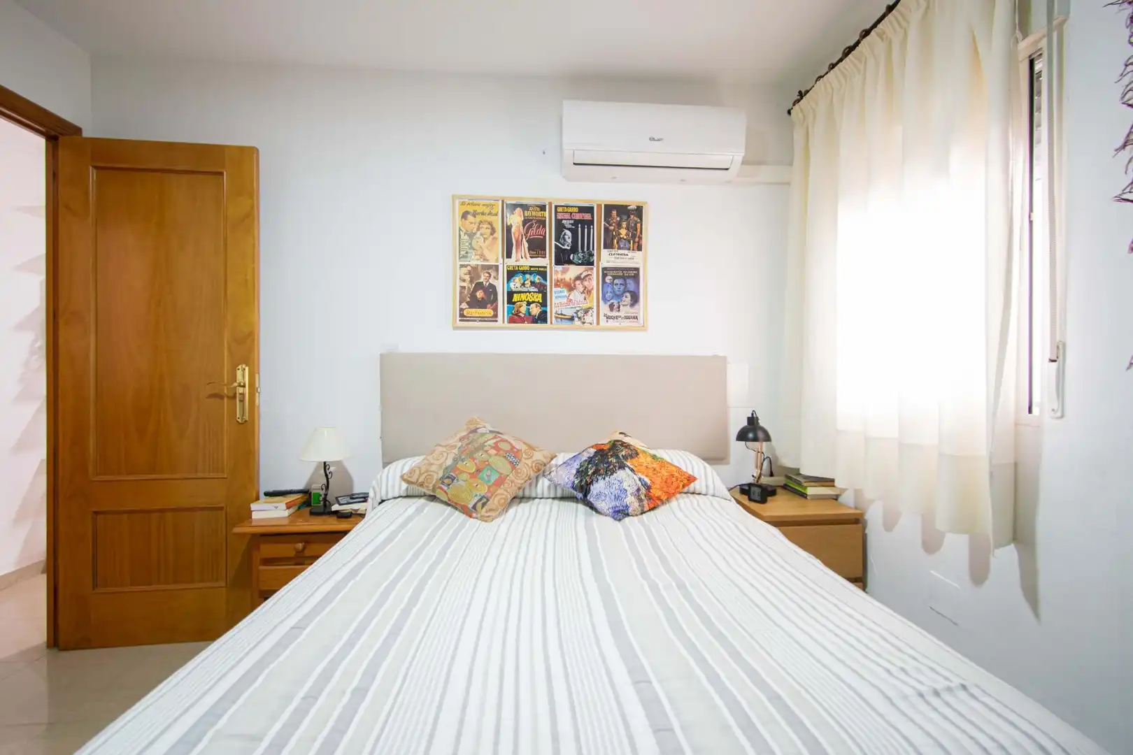 Bedroom of Flat for sale in Sevilla  with Air Conditioner and Terrace