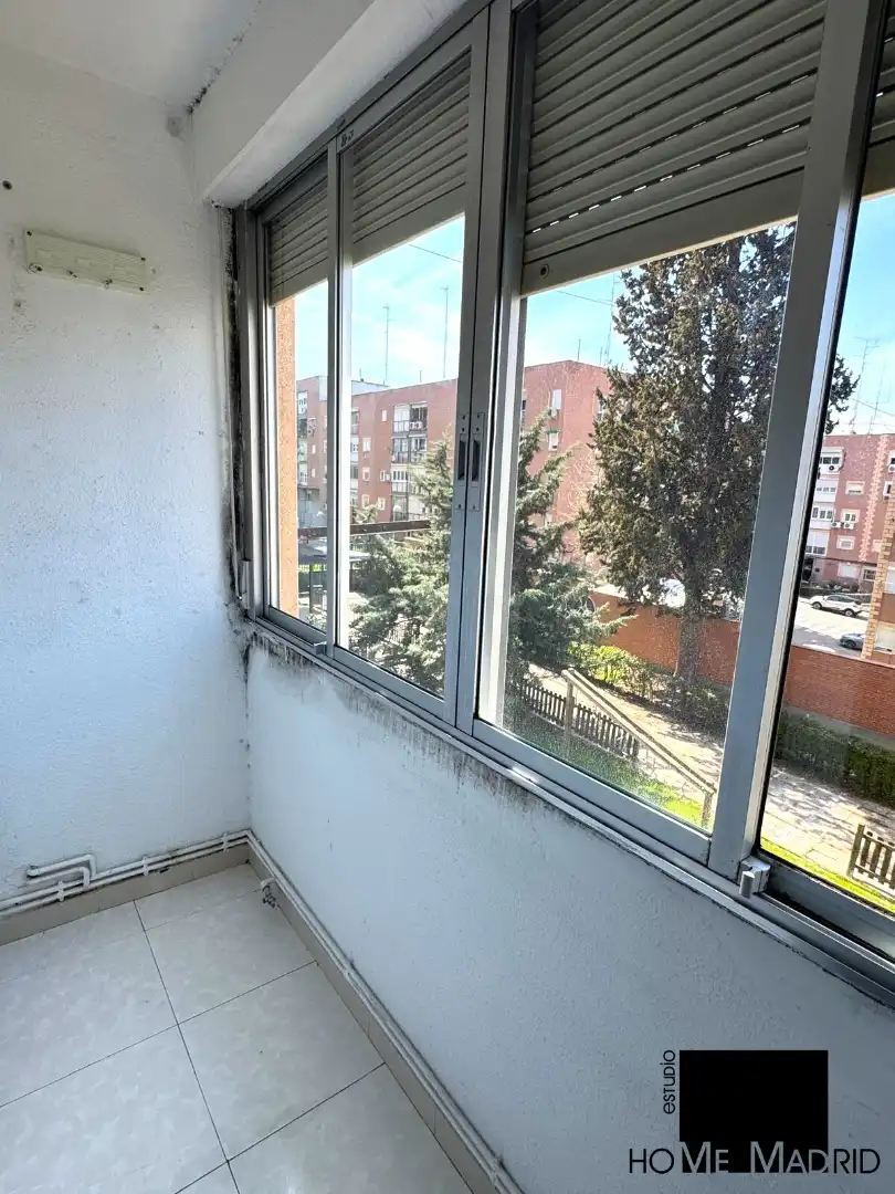 Balcony of Flat for sale in Madrid  with Heating and Terrace