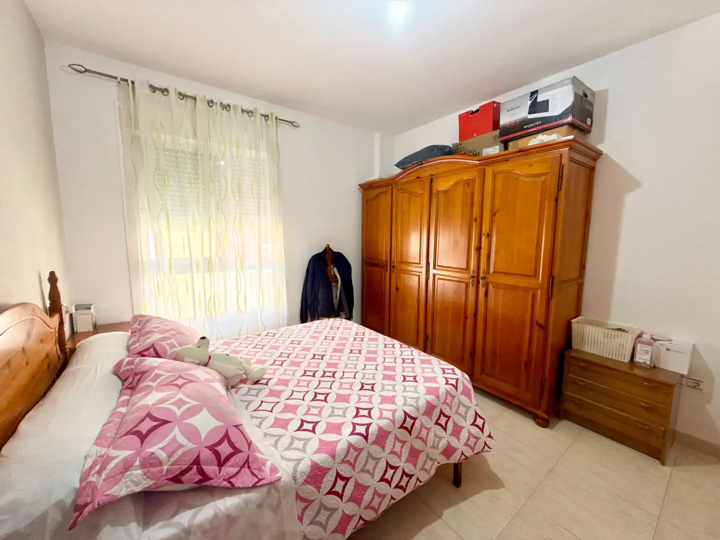 Bedroom of Flat for sale in Roquetas de Mar  with Terrace and Furnished