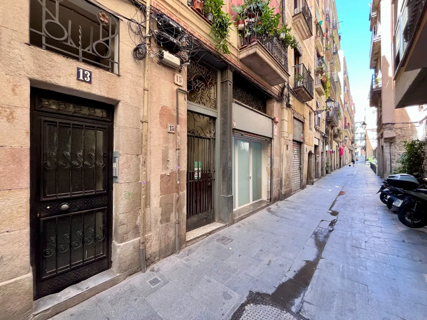 Vista exterior de Piso en venta en Barcelona con Aire acondicionado, Parquet y Amueblado