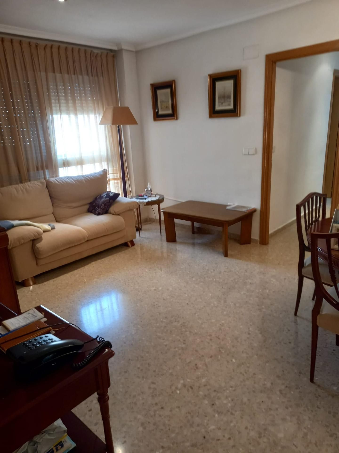 Sala d'estar de Pis en venda en  Valencia Capital