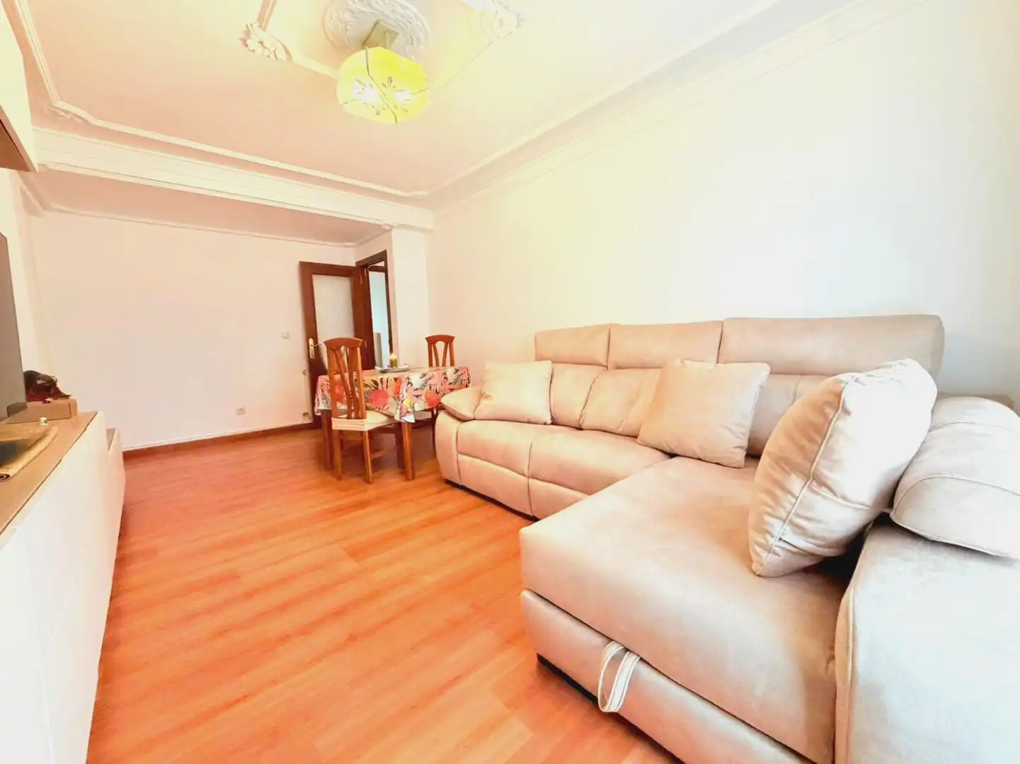 Living room of Flat for sale in Corvera de Asturias  with Heating and Furnished