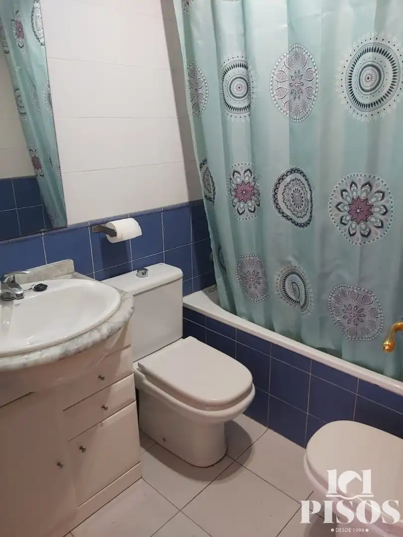 Bathroom of Flat for rent in Rubí  with Heating, Terrace and Furnished