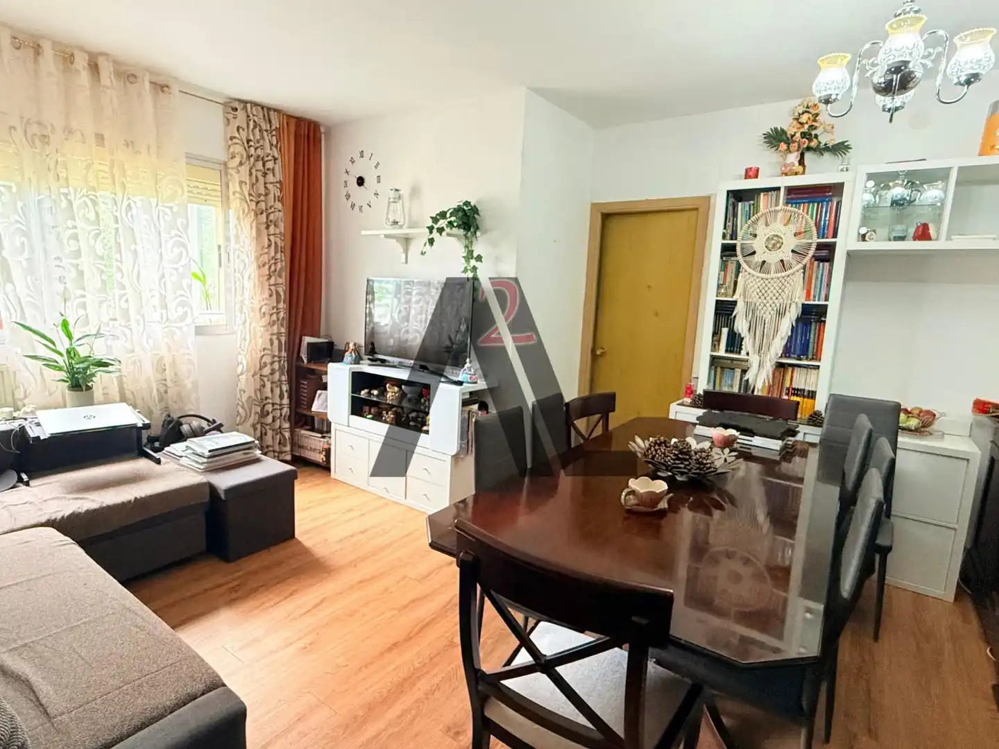 Living room of Flat for sale in Madrid  with Heating