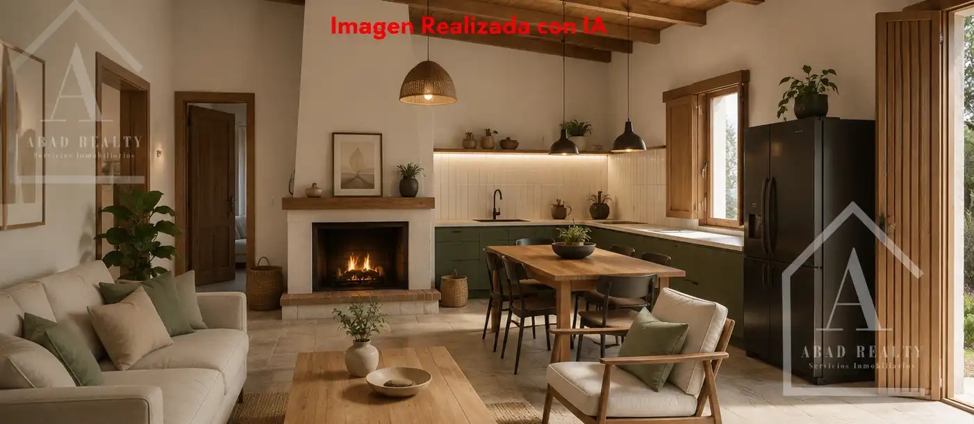 Kitchen of Country homes for sale in Senés  with Furnished
