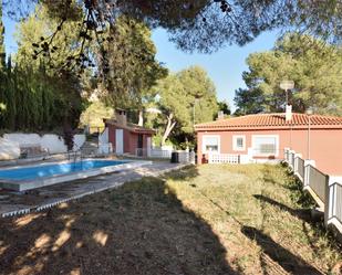 Jardí de Casa o xalet en venda en Montserrat amb Aire condicionat, Terrassa i Piscina