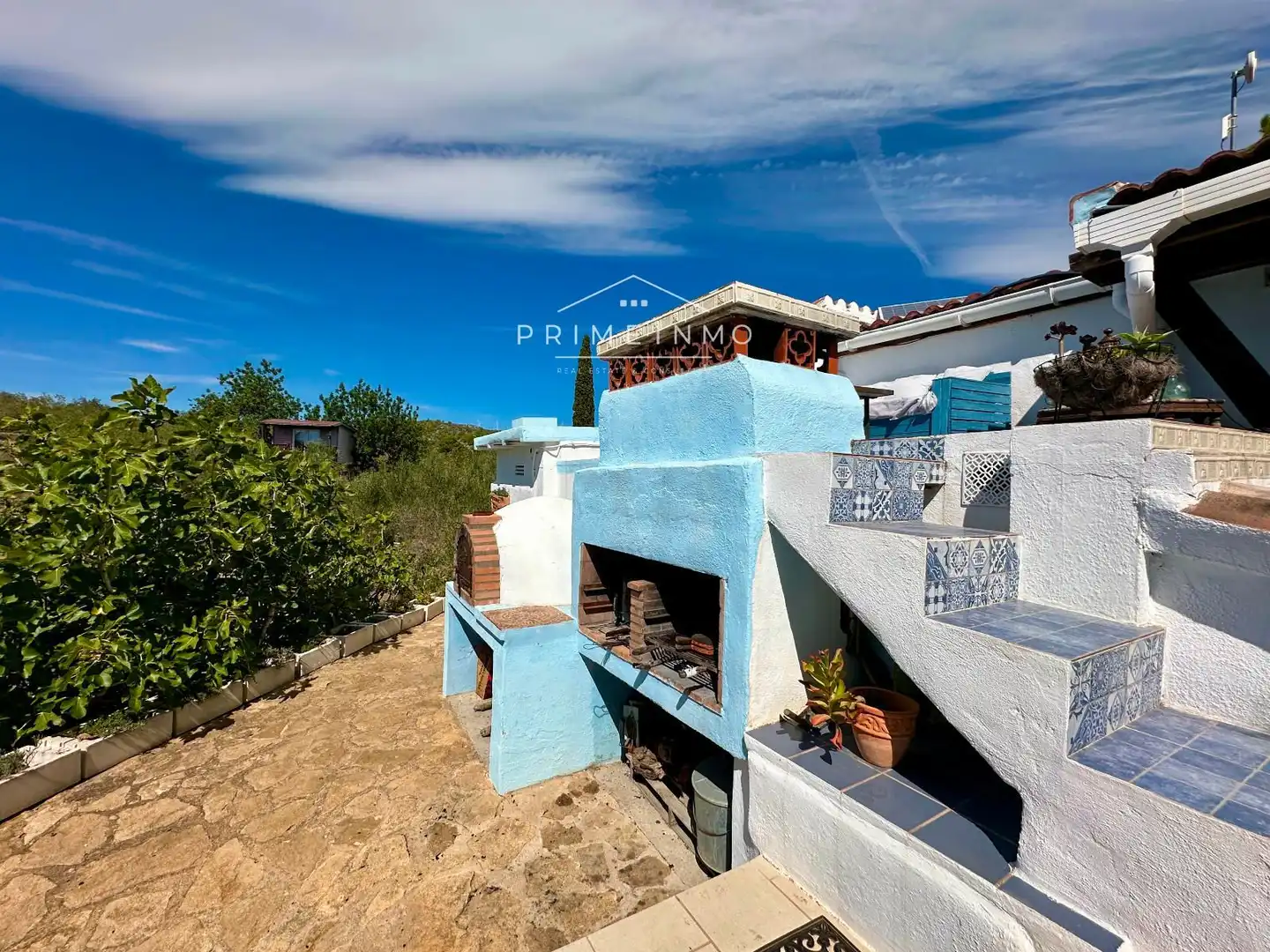 Vista exterior de Finca rústica en venta en Camarles con Calefacción, Terraza y Trastero