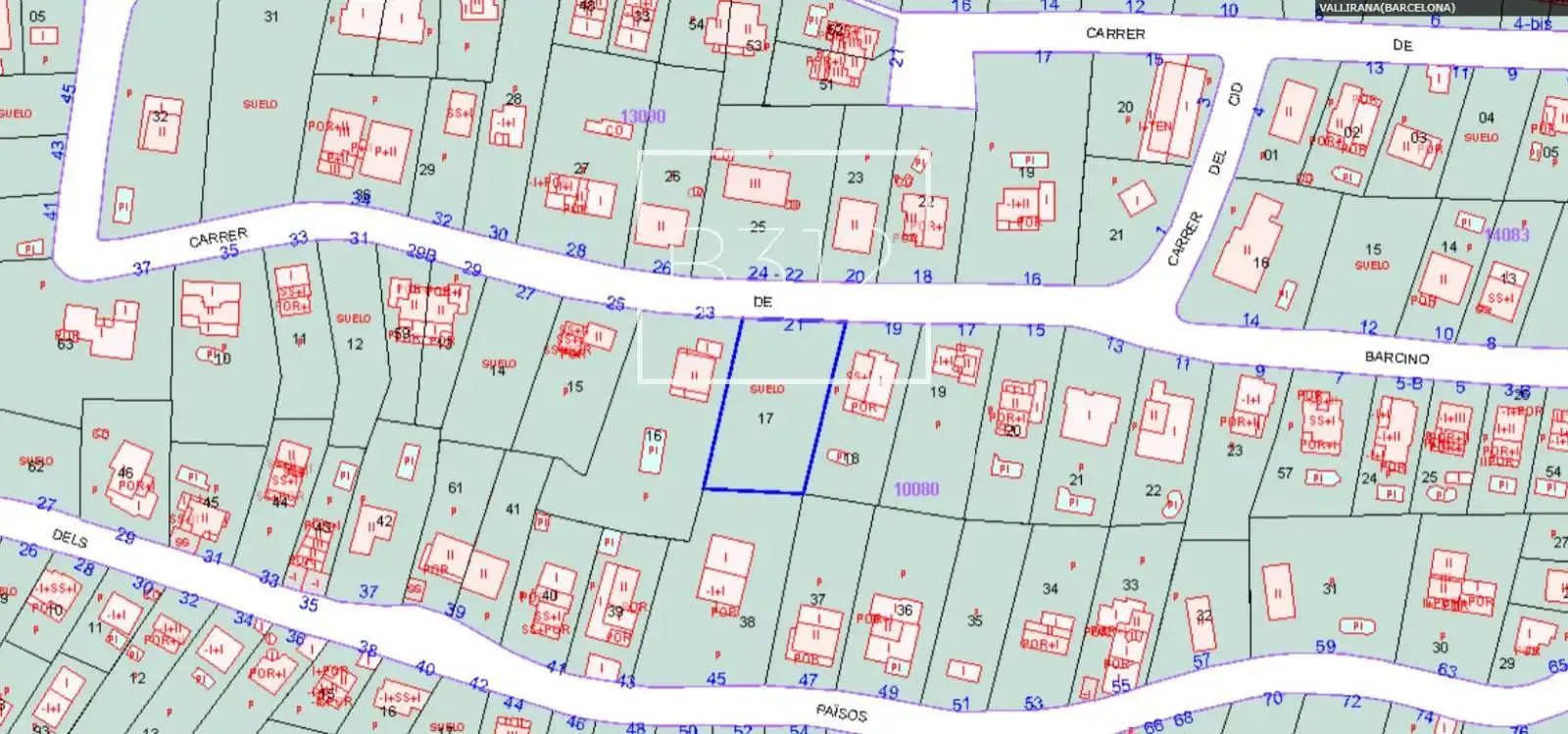 Terreno en venta en Vallirana