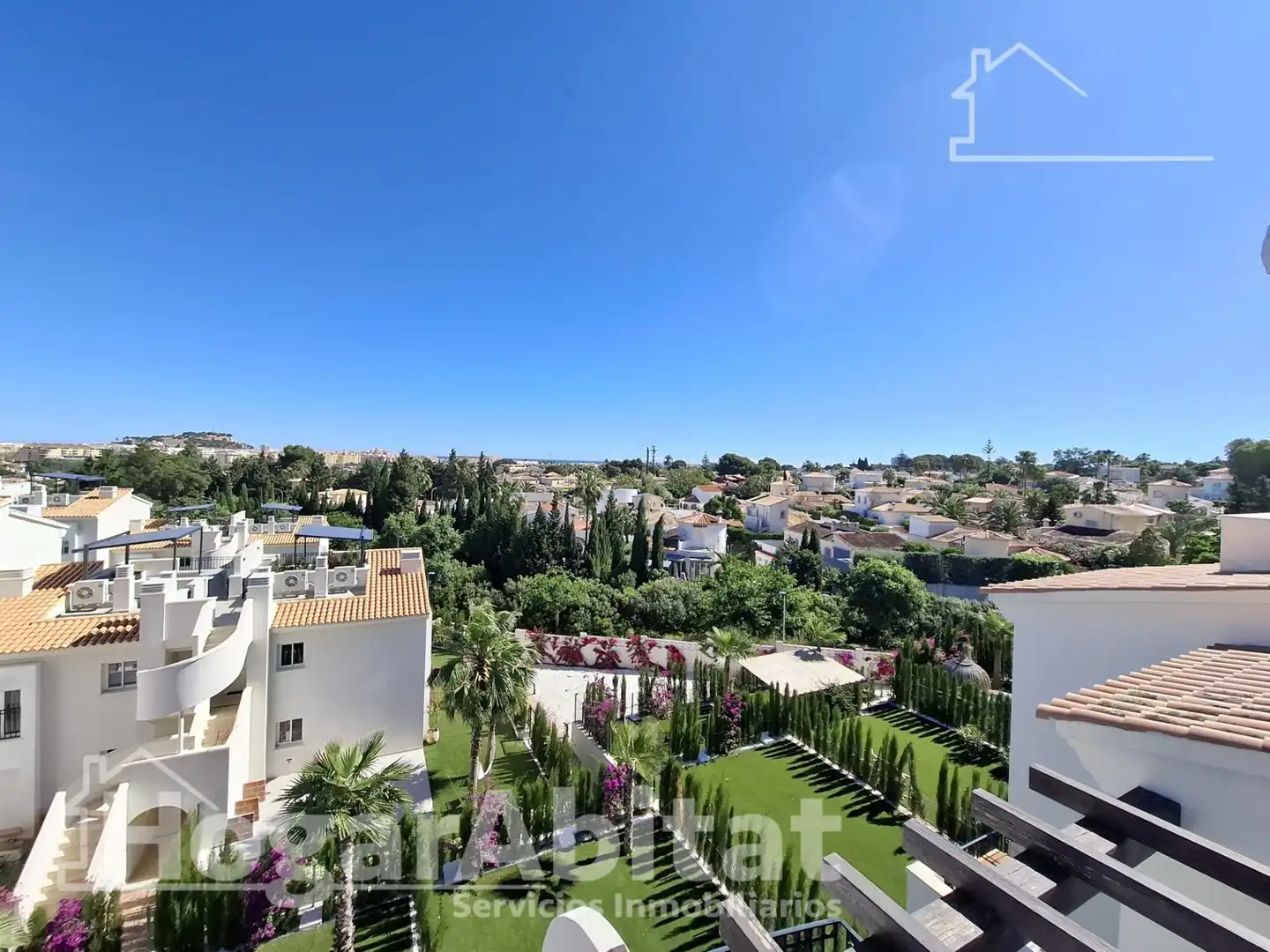 Außenansicht von Dachboden zum Verkauf in Dénia mit Terrasse, Alarm und Gemeinschaftspool