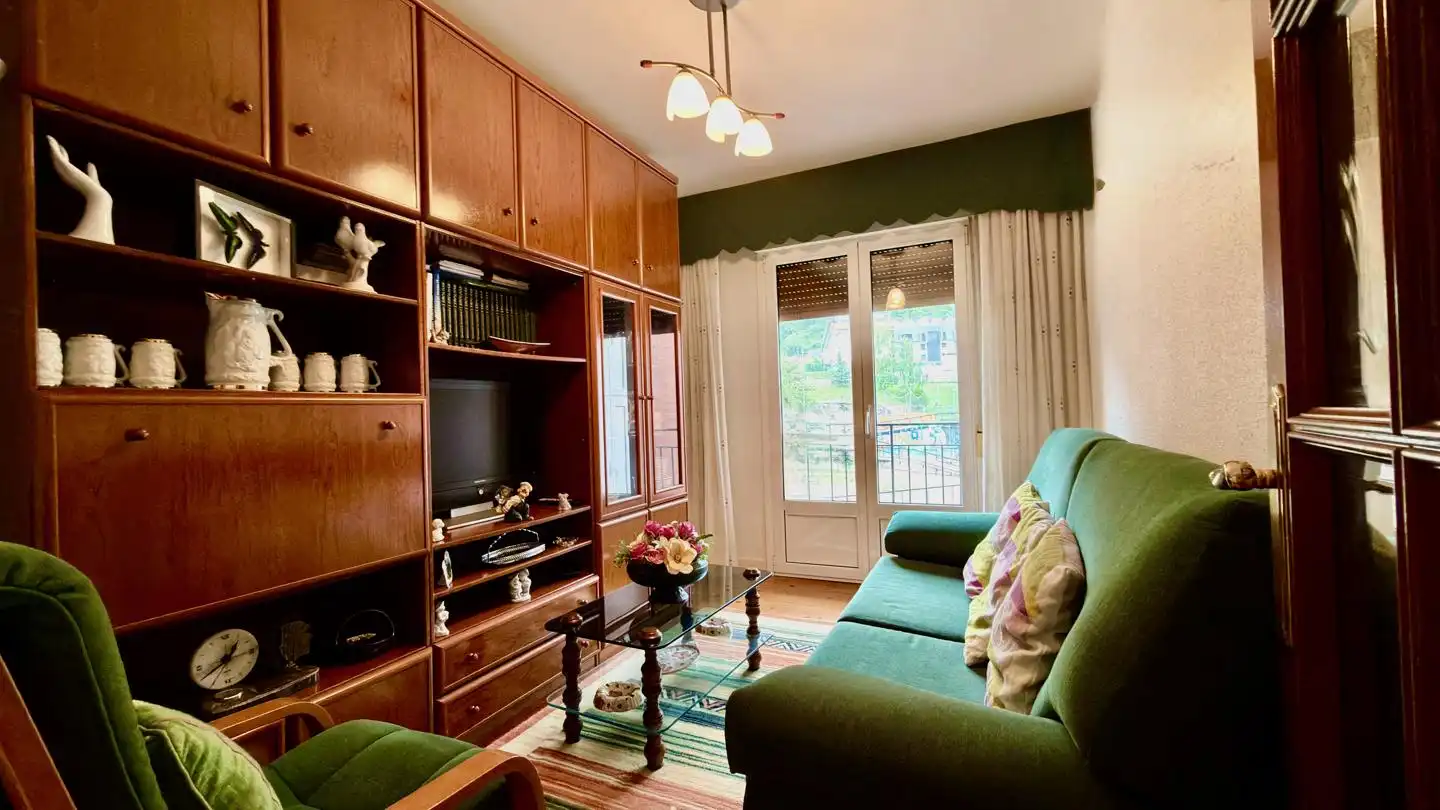 Sala de estar de Piso en venta en Ermua
