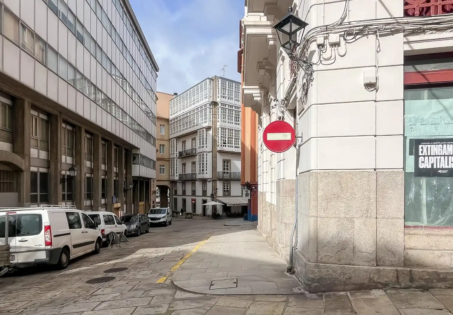 Außenansicht von Wohnungen zum Verkauf in A Coruña Capital  mit Heizung und Möbliert