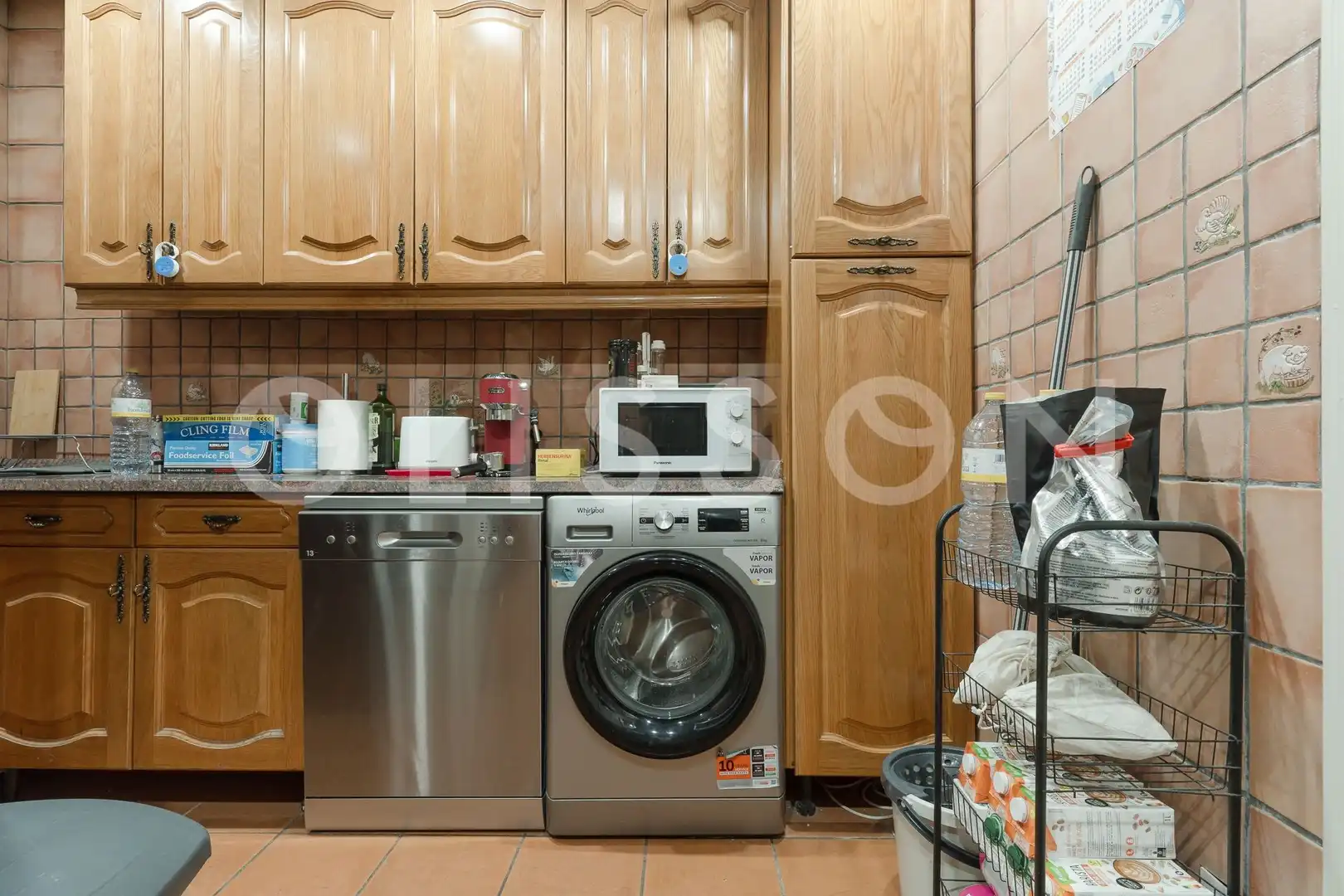 Cocina de Piso de alquiler en Madrid con Aire acondicionado, Calefacción y Terraza