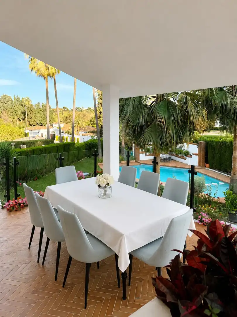 Terrace of Houses for rent in Benahavís  with Air Conditioner, Private garden and Terrace