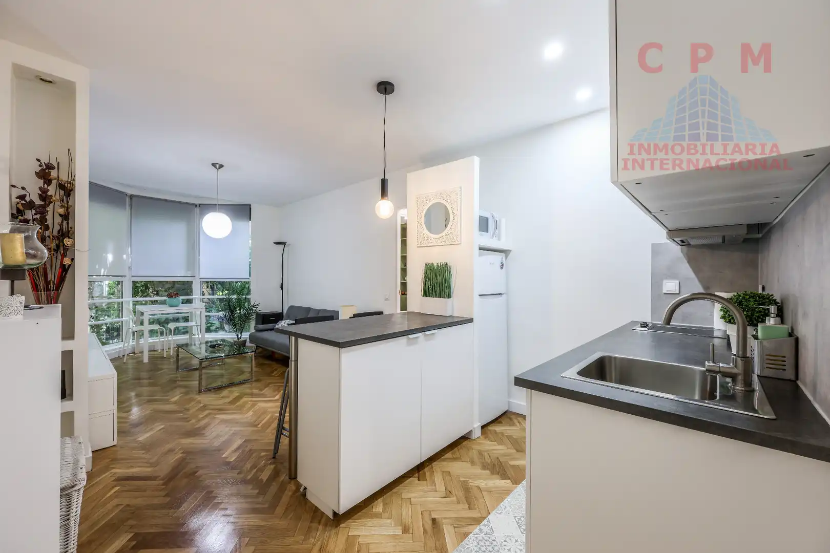 Cuina de Pis de lloguer en Madrid amb Aire condicionat, Calefacció i Parquet
