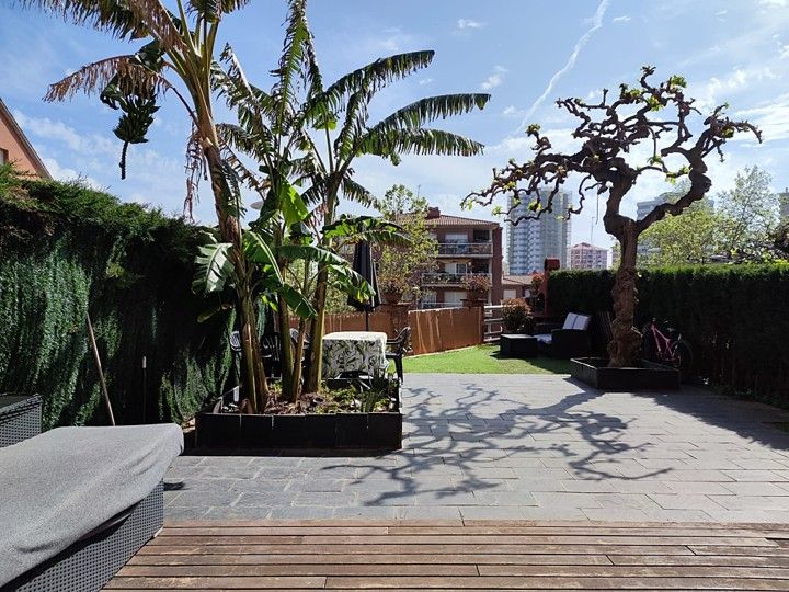 Terrace of Flat for sale in Montgat  with Air Conditioner, Heating and Private garden