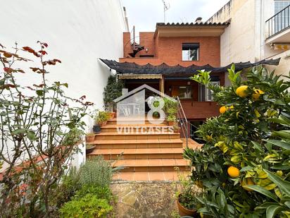 Exterior view of Single-family semi-detached for sale in Arenys de Munt  with Heating, Private garden and Terrace