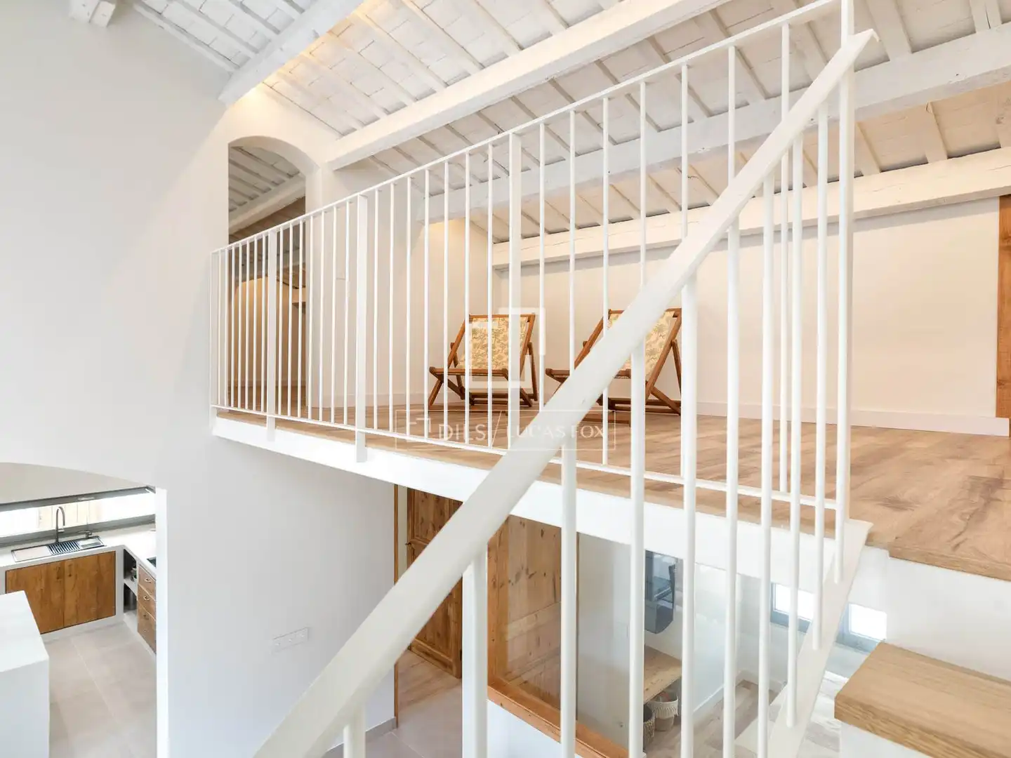 Balcony of Houses for sale in Begur  with Air Conditioner and Heating