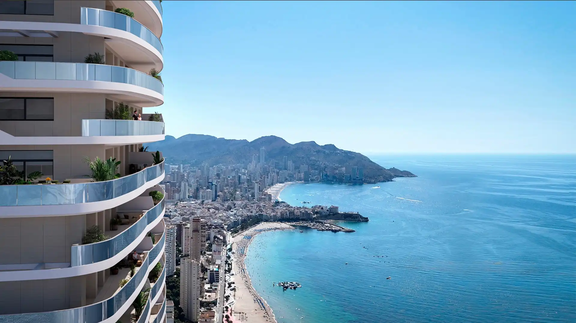 Dormitori de Àtic en venda en Benidorm amb Aire condicionat, Terrassa i Piscina