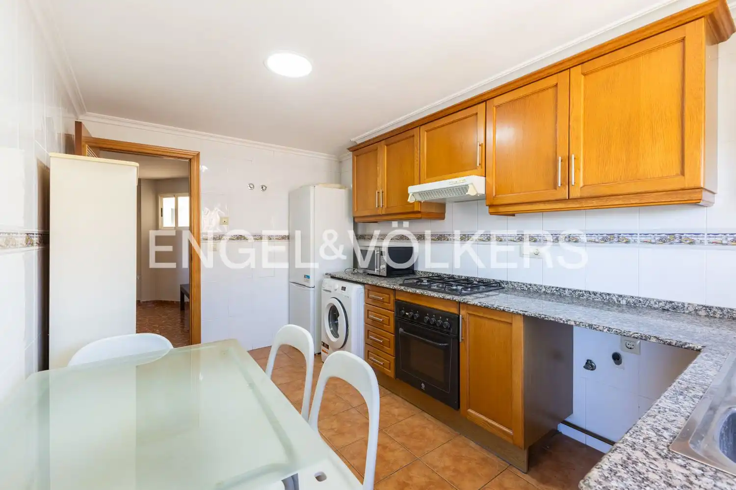 Kitchen of Flat for rent in Sagunto / Sagunt  with Air Conditioner, Heating and Terrace