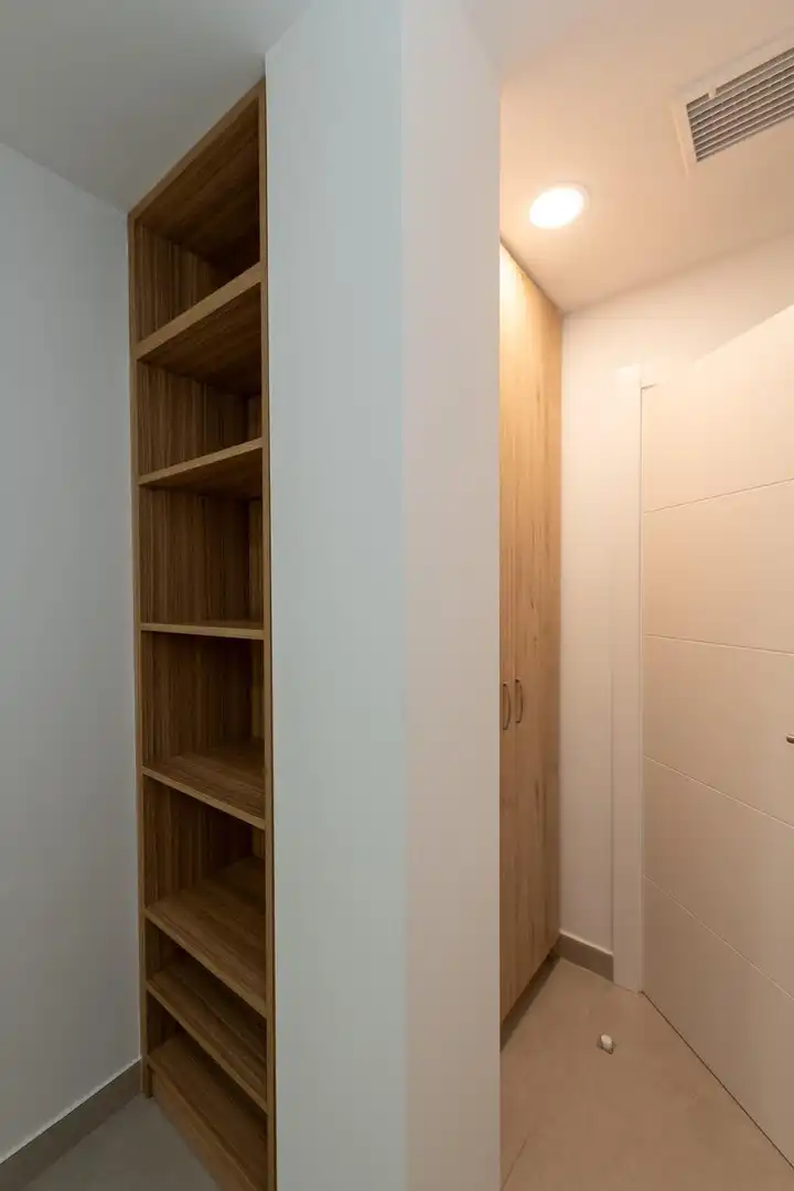 Schlafzimmer von Haus oder Chalet zur Miete in El Campello mit Klimaanlage, Privatgarten und Terrasse
