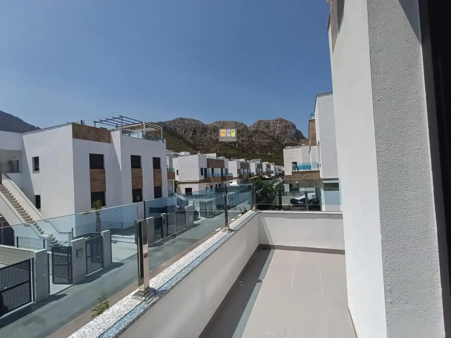 Terrassa de Casa adosada de lloguer en Polop amb Aire condicionat, Calefacció i Jardí privat