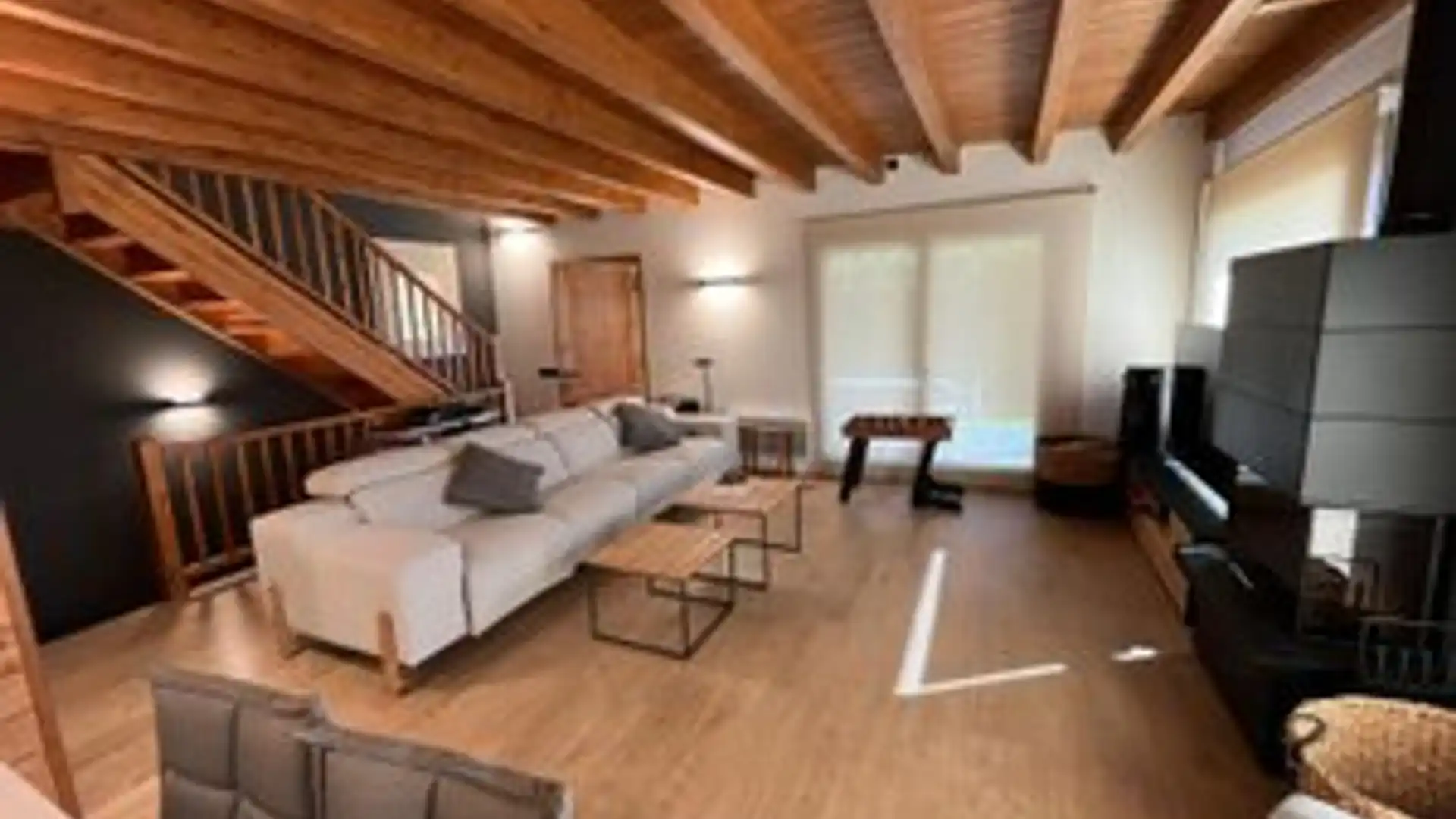 Sala de estar de Casa o chalet en venta en Porté - Puymorens con Calefacción, Jardín privado y Amueblado