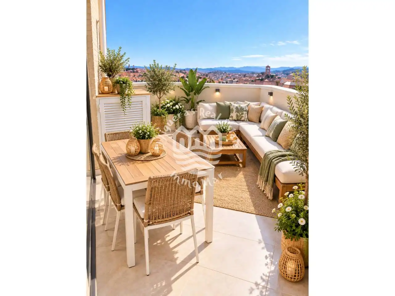 Terraza de Dúplex en venta en Ponent