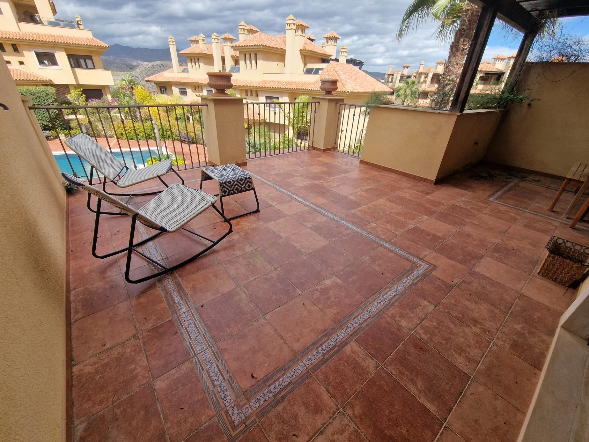 Terrace of Flat for sale in Águilas  with Private garden, Parquet flooring and Terrace