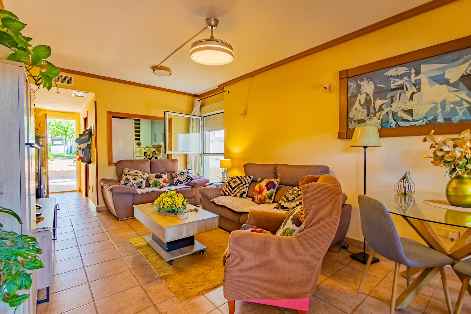 Living room of Apartments for sale in Vera  with Air Conditioner, Heating and Private garden