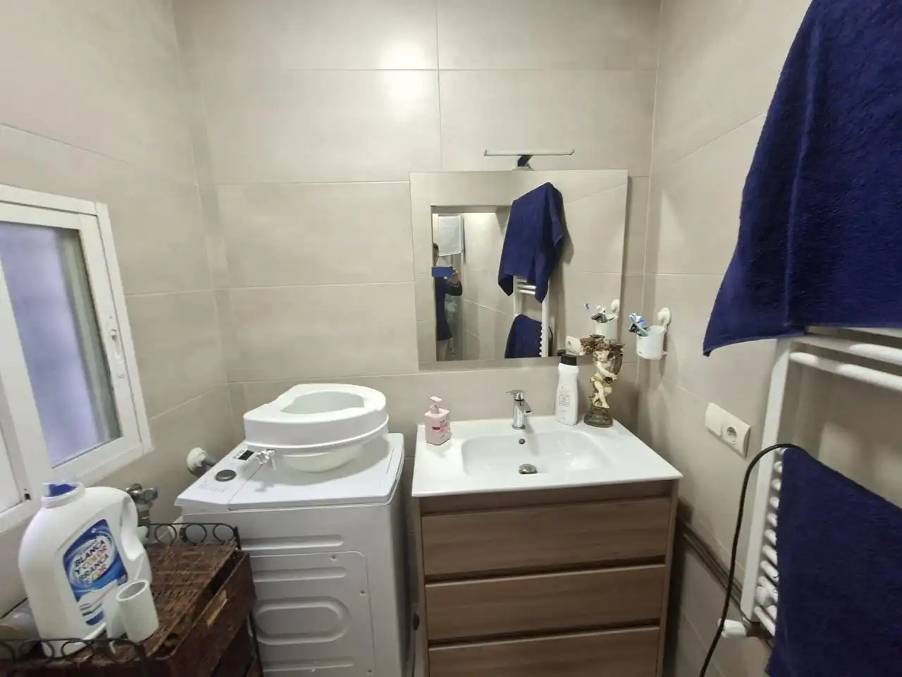 Baño de Casa o chalet en venta en Madrid con Calefacción y Amueblado