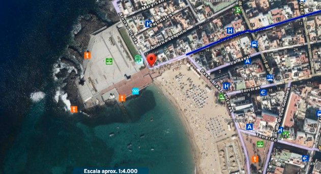 Exterior view of Flat for sale in Las Palmas de Gran Canaria  with Storage room and Balcony