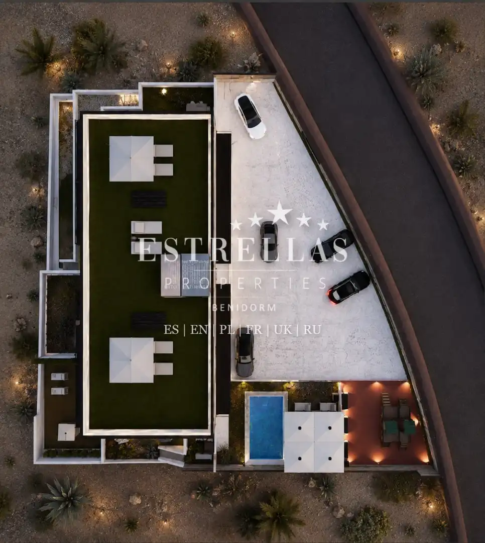 Vista exterior de Apartament en venda en Finestrat amb Aire condicionat, Calefacció i Jardí privat
