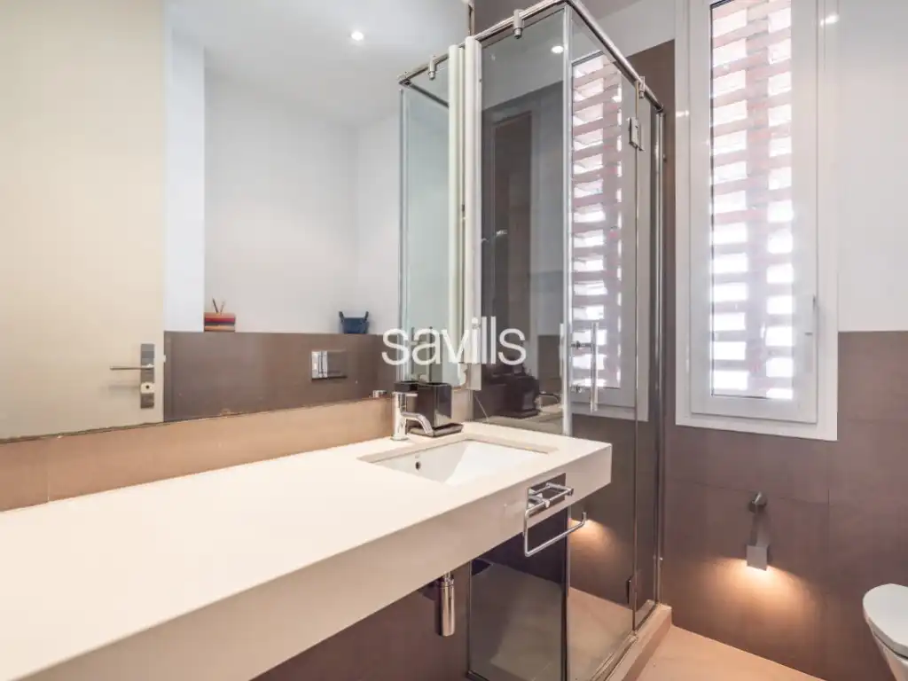 Badezimmer von Haus oder Chalet zur Miete in Esplugues de Llobregat mit Privatgarten, Terrasse und Schwimmbad