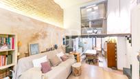 Living room of Loft to rent in  Barcelona Capital  with Air Conditioner, Heating and Furnished