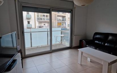 Balcony of Flat for sale in Girona Capital  with Oven, Washing machine and Microwave