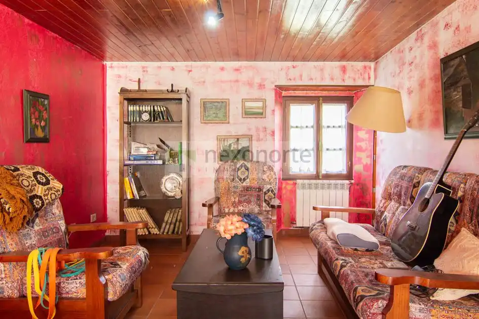 Living room of Country homes for sale in Muras  with Heating and Storage room