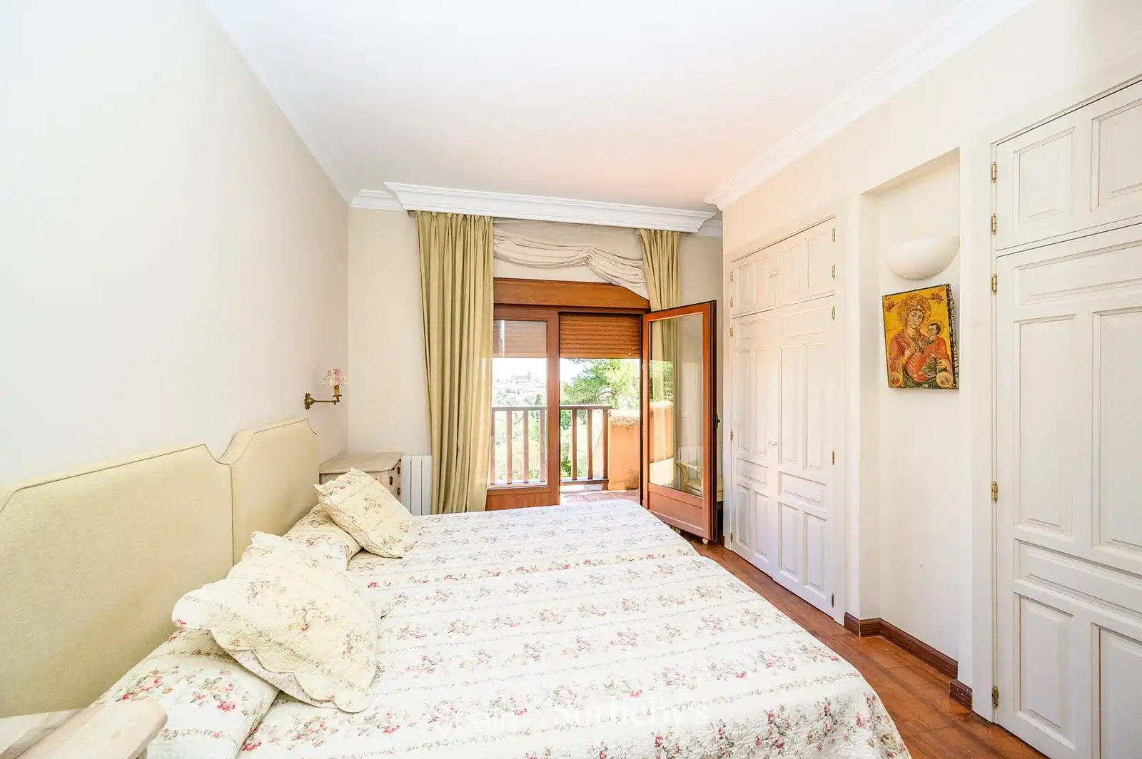 Schlafzimmer von Haus oder Chalet zum Verkauf in Toledo mit Klimaanlage, Heizung und Privatgarten