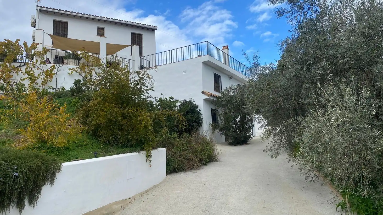 Exterior view of Houses for sale in Guaro  with Air Conditioner, Heating and Private garden