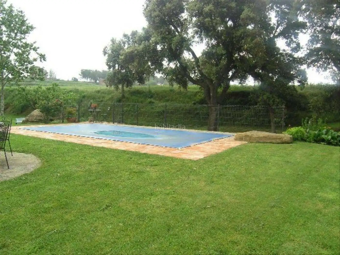 Schwimmbecken von Country house zum Verkauf in La Pera mit Klimaanlage, Abstellraum und Schwimmbad