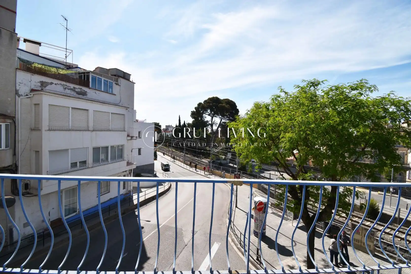 Vista exterior de Piso de alquiler en Sitges con Terraza y Balcón