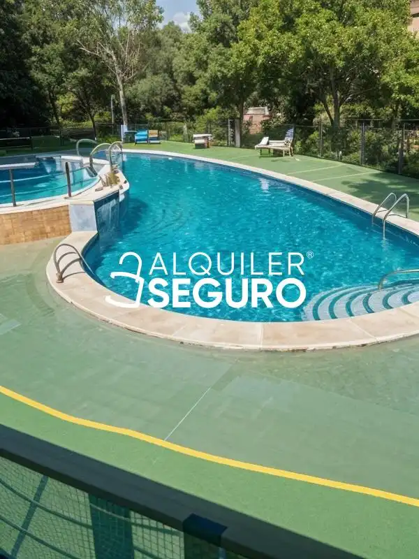 Swimming pool of Flat for rent in Rincón de Loix