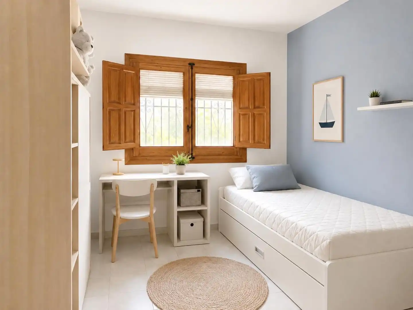 Habitación de Casa o chalet en venta en El Real de Gandia con Aire acondicionado, Terraza y Piscina