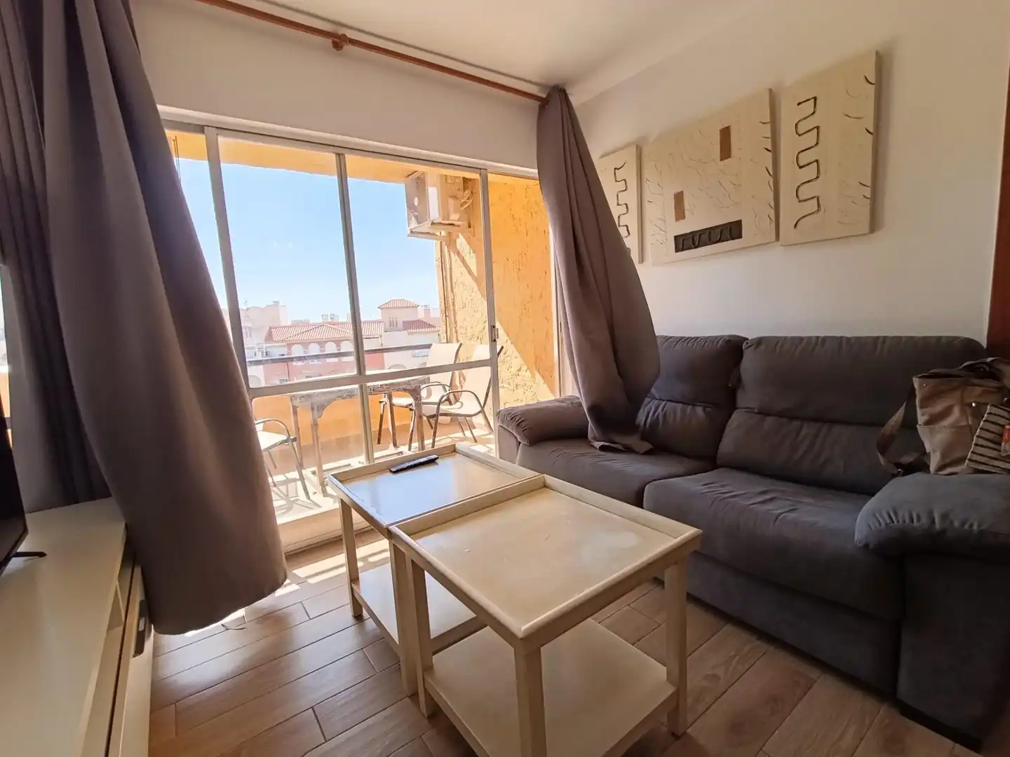 Terrassa de Pis de lloguer en El Ejido amb Aire condicionat, Terrassa i Moblat