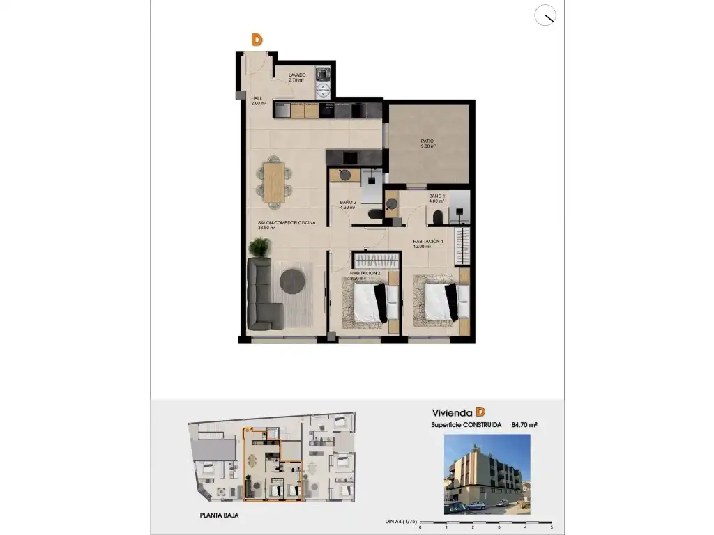 Apartamento con piscina en venta en Catral, imagen 7