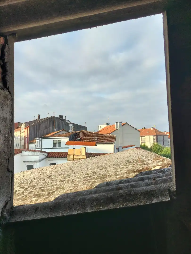 Vista exterior de Ático en venta en Santiago de Compostela  con Terraza y Balcón