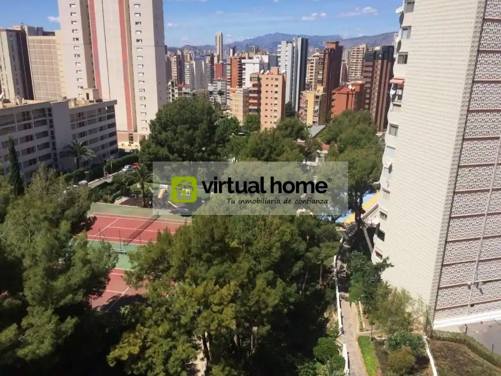 Außenansicht von Wohnung zum Verkauf in Benidorm mit Klimaanlage und Gemeinschaftspool