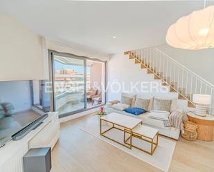 Living room of Attic to rent in Alicante / Alacant  with Air Conditioner, Heating and Terrace