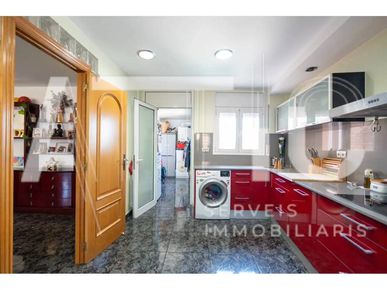 Cocina de Ático en venta en Polinyà con Aire acondicionado, Calefacción y Terraza