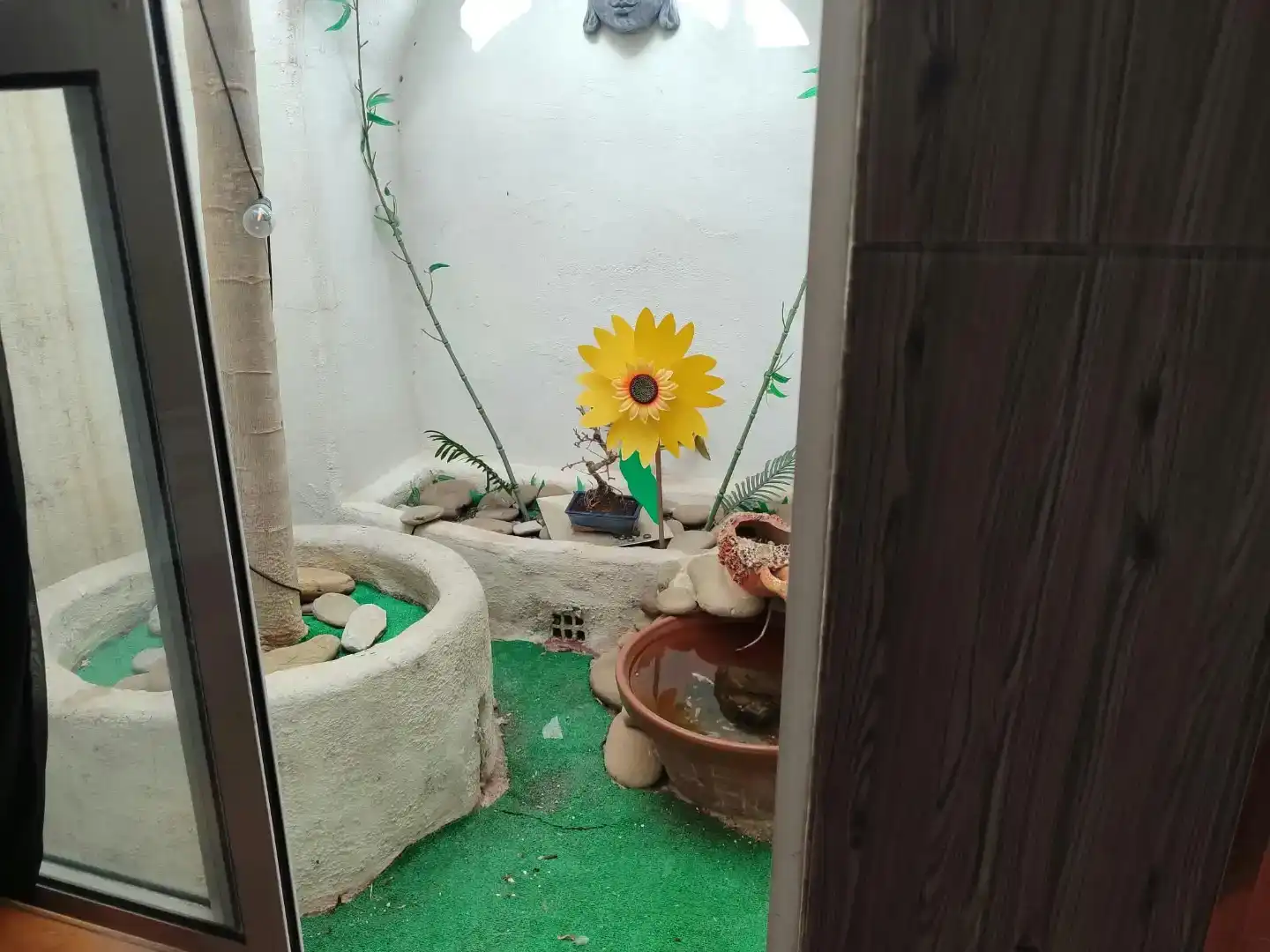 Jardín de Casa adosada en venta en Algeciras con Trastero, Amueblado y Balcón